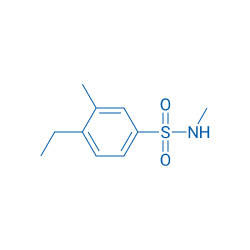4-Ethyl-N,3-dimethylbenzene-1-sulfonamide 1g