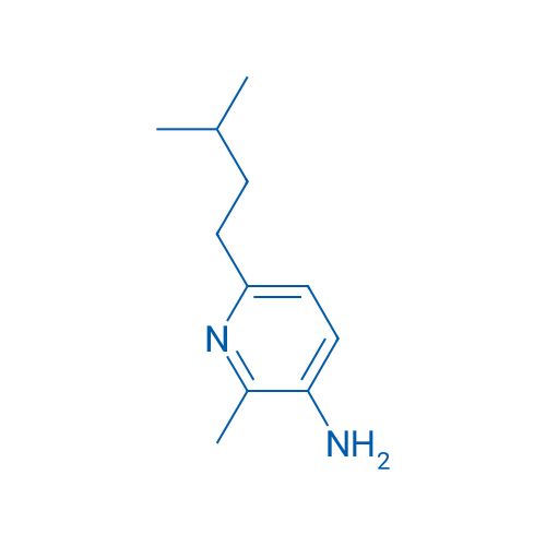2-Methyl-6-(3-methylbutyl)pyridin-3-amine 1g