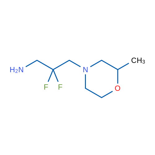 2,2-Difluoro-3-(2-methylmorpholin-4-yl)propan-1-amine 1g