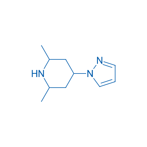 2,6-Dimethyl-4-(1H-pyrazol-1-yl)piperidine 1g