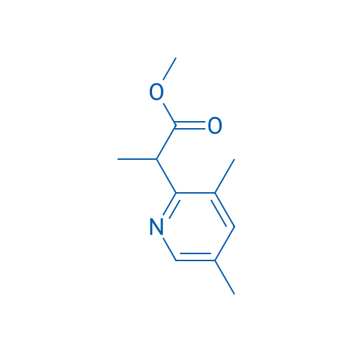 Methyl 2-(3,5-dimethylpyridin-2-yl)propanoate 1g