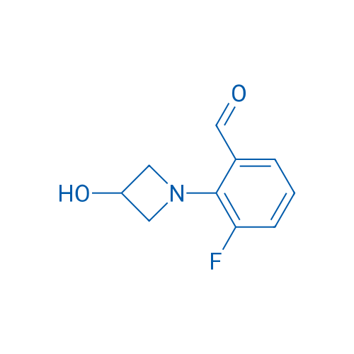 3-Fluoro-2-(3-hydroxyazetidin-1-yl)benzaldehyde 1g