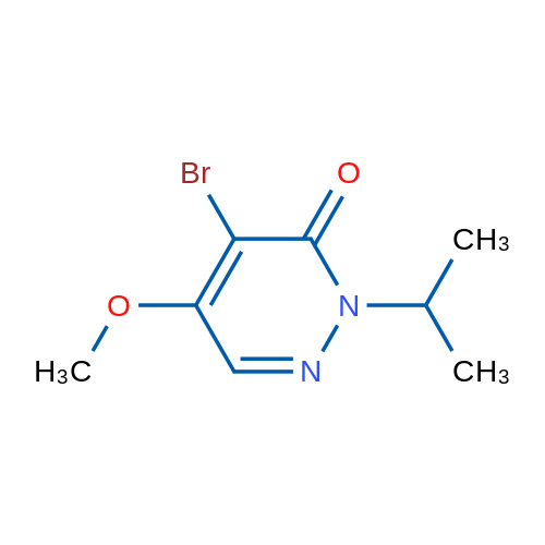 4-Bromo-2-isopropyl-5-methoxypyridazin-3(2H)-one 10g