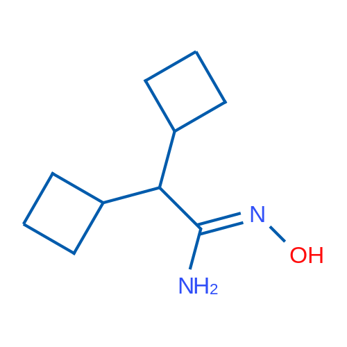 2,2-Dicyclobutyl-N'-hydroxyethanimidamide 1g
