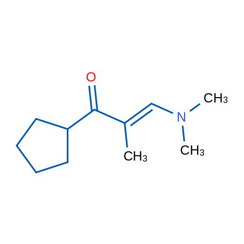 1-Cyclopentyl-3-(dimethylamino)-2-methylprop-2-en-1-one 1g