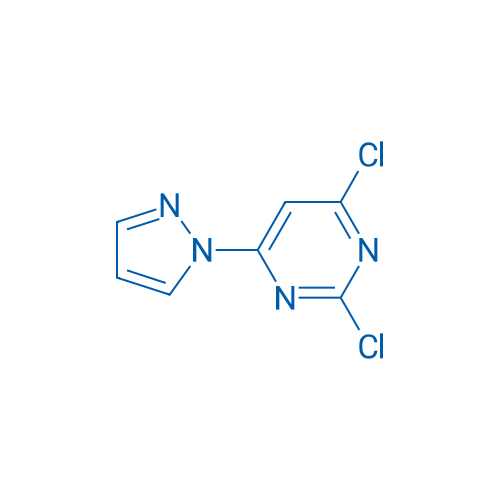 2,4-Dichloro-6-(1H-pyrazol-1-yl)pyrimidine 1g