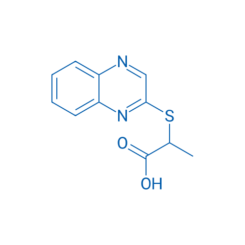 2-(Quinoxalin-2-ylsulfanyl)propanoic acid 5mg