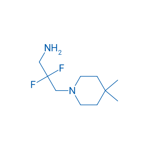 3-(4,4-Dimethylpiperidin-1-yl)-2,2-difluoropropan-1-amine 1g