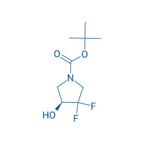 tert-Butyl (4S)-3,3-difluoro-4-hydroxypyrrolidine-1-carboxylate 250mg
