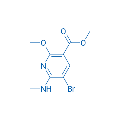Methyl 5-bromo-2-methoxy-6-(methylamino)nicotinate 1g