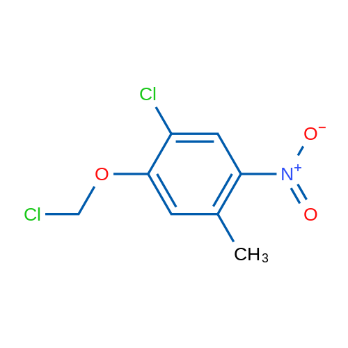 1-Chloro-2-(chloromethoxy)-4-methyl-5-nitrobenzene 1g