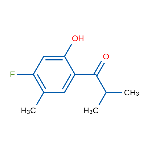 1-(4-Fluoro-2-hydroxy-5-methylphenyl)-2-methylpropan-1-one 1g