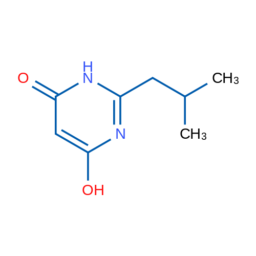 6-Hydroxy-2-isobutylpyrimidin-4(3H)-one 25g