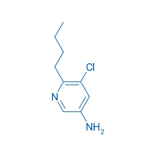 6-Butyl-5-chloropyridin-3-amine 1g