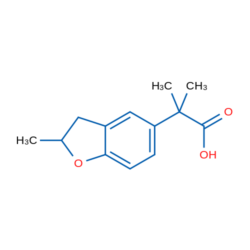 2-Methyl-2-(2-methyl-2,3-dihydro-1-benzofuran-5-yl)propanoic acid 1g
