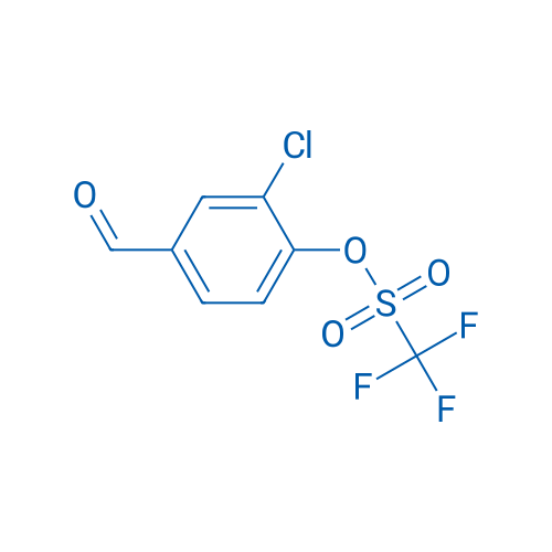 2-Chloro-4-formylphenyl trifluoromethanesulfonate 1g