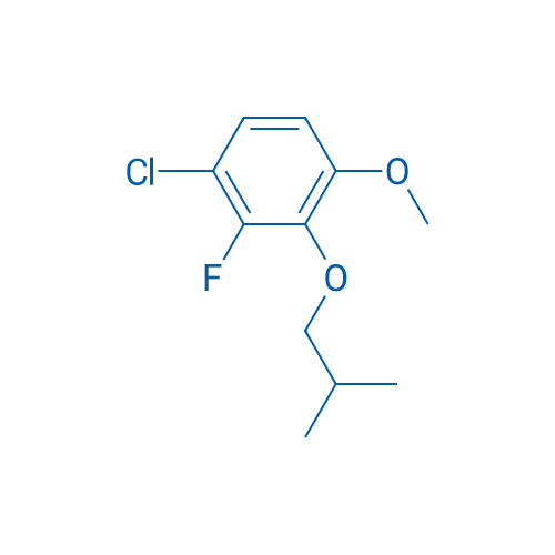 1-Chloro-2-fluoro-4-methoxy-3-(2-methylpropoxy)benzene 5g