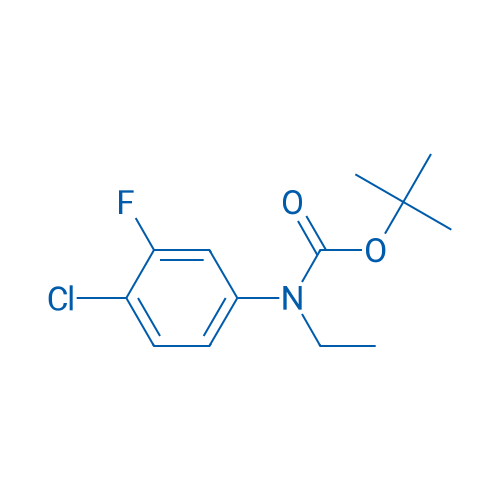 tert-Butyl N-(4-chloro-3-fluorophenyl)-N-ethylcarbamate 1g