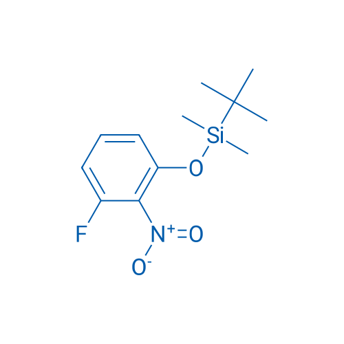 tert-Butyl(3-fluoro-2-nitrophenoxy)dimethylsilane 1g