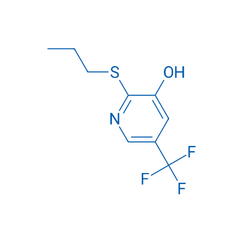 2-(Propylsulfanyl)-5-(trifluoromethyl)pyridin-3-ol 1g