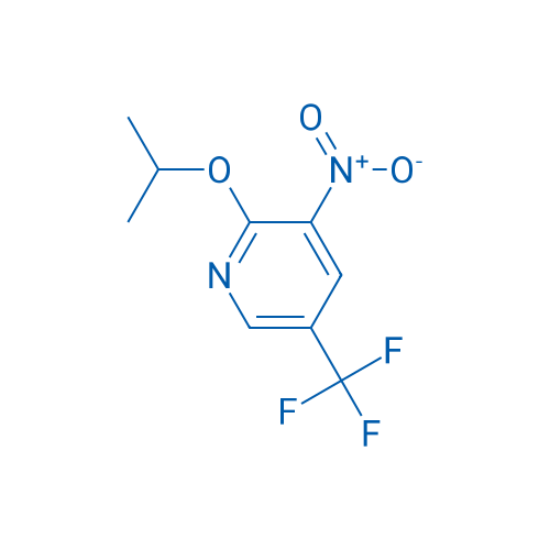 3-Nitro-2-(propan-2-yloxy)-5-(trifluoromethyl)pyridine 5g