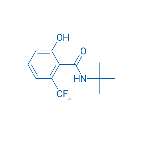N-tert-Butyl-2-hydroxy-6-(trifluoromethyl)benzamide 1g