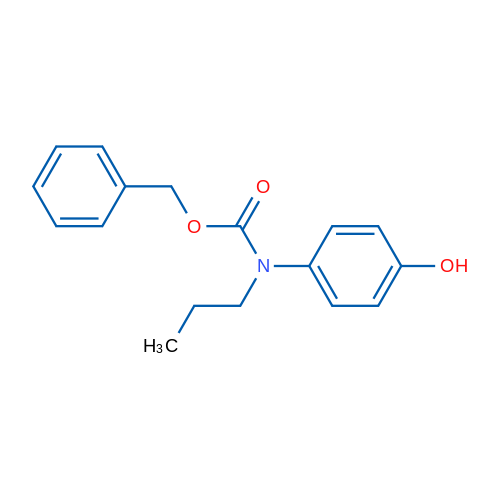 Benzyl N-(4-hydroxyphenyl)-N-propylcarbamate 5g