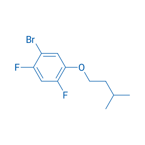 1-Bromo-2,4-difluoro-5-(3-methylbutoxy)benzene 5g