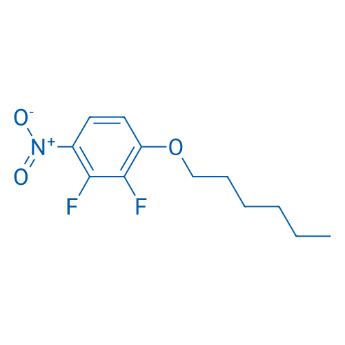 2,3-Difluoro-1-(hexyloxy)-4-nitrobenzene 5g