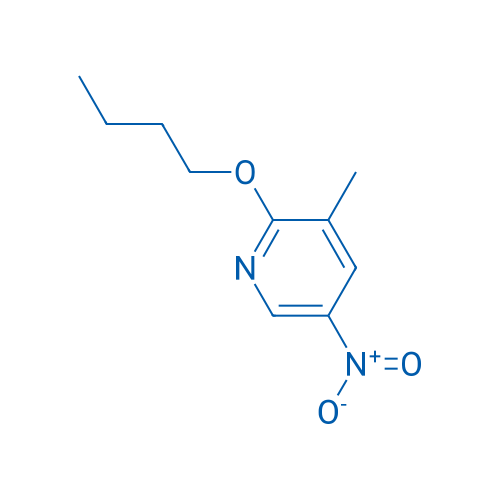 2-Butoxy-3-methyl-5-nitropyridine 5g