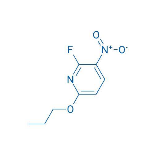 2-Fluoro-3-nitro-6-propoxypyridine 1g