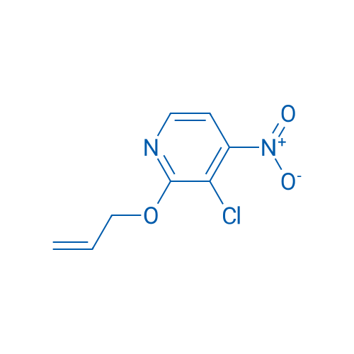 3-Chloro-4-nitro-2-(prop-2-en-1-yloxy)pyridine 1g