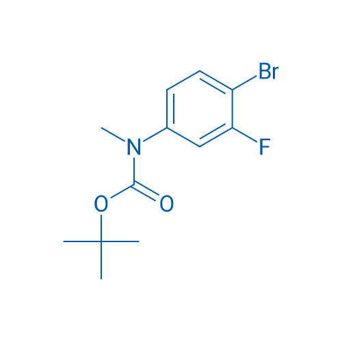 tert-Butyl N-(4-bromo-3-fluorophenyl)-N-methylcarbamate 250mg
