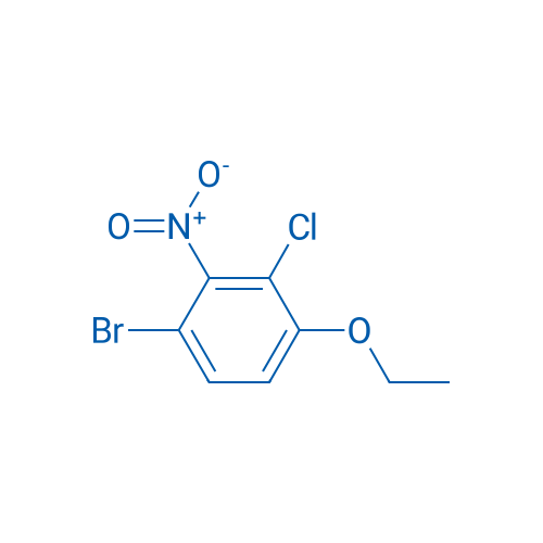 1-Bromo-3-chloro-4-ethoxy-2-nitrobenzene 1g