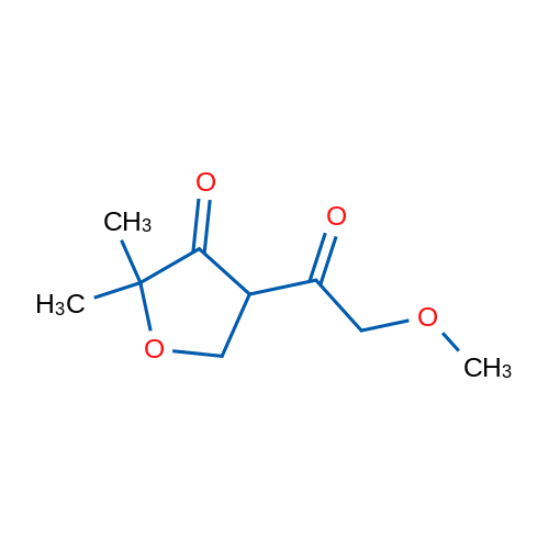 4-(2-Methoxyacetyl)-2,2-dimethyloxolan-3-one 1g