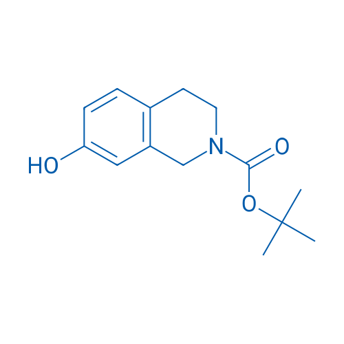tert-Butyl 7-hydroxy-3,4-dihydroisoquinoline-2(1H)-carboxylate 250mg