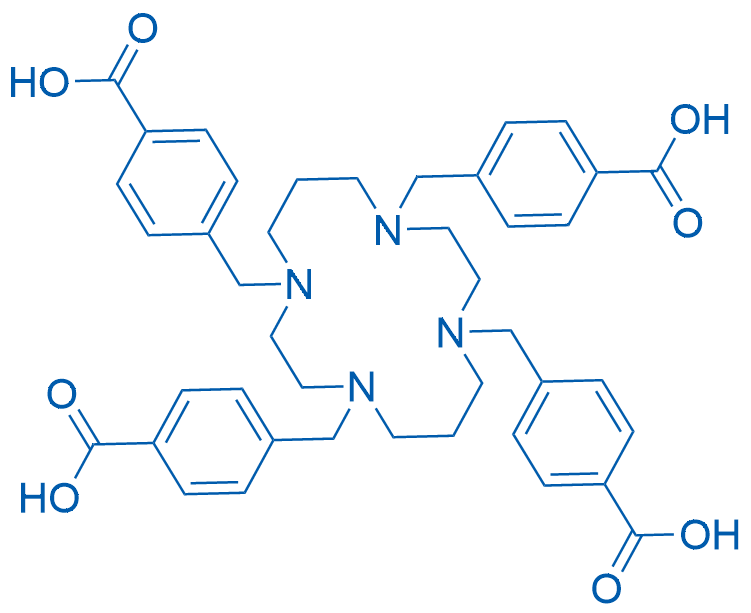 4,4',4'',4'''-((1,4,8,11-Tetraazacyclotetradecane-1,4,8,11-tetrayl)tetrakis(methylene))tetrabenzoic acid 1g