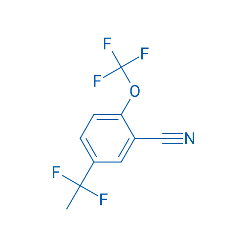 5-(1,1-Difluoroethyl)-2-(trifluoromethoxy)benzonitrile 250mg