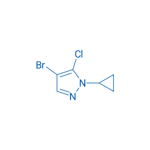 4-Bromo-5-chloro-1-cyclopropyl-1H-pyrazole 1g