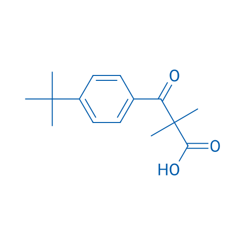 3-(4-tert-Butylphenyl)-2,2-dimethyl-3-oxopropanoic acid 1g