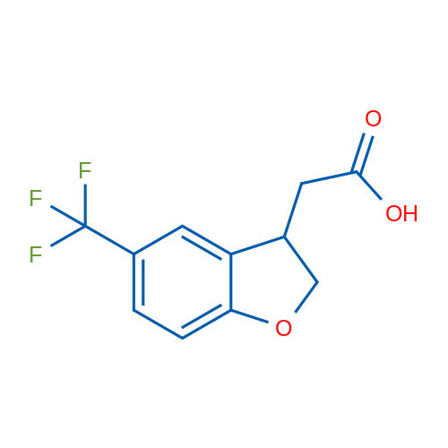 2-(5-(Trifluoromethyl)-2,3-dihydrobenzofuran-3-yl)acetic acid 1g