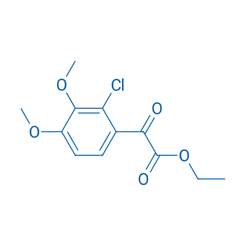 ETHYL 2-(2-CHLORO-3,4-DIMETHOXYPHENYL)-2-OXOACETATE 1g