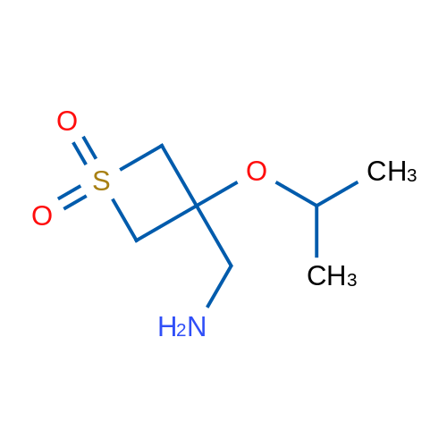 3-(Aminomethyl)-3-isopropoxythietane 1,1-dioxide 1g
