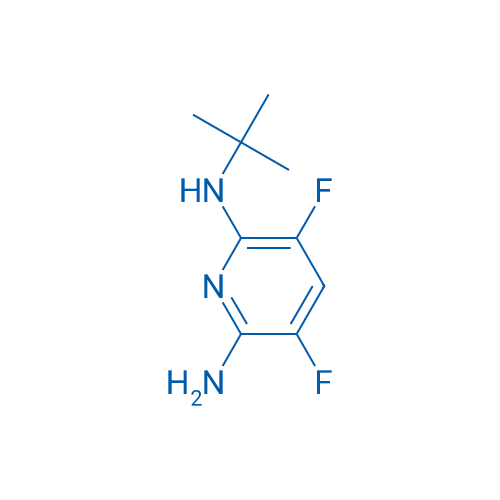 N2-(tert-butyl)-3,5-difluoropyridine-2,6-diamine 1g