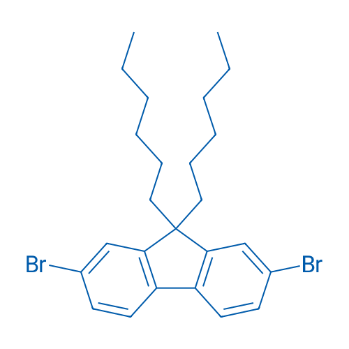 2,7-Dibromo-9,9-dihexyl-9H-fluorene 1g