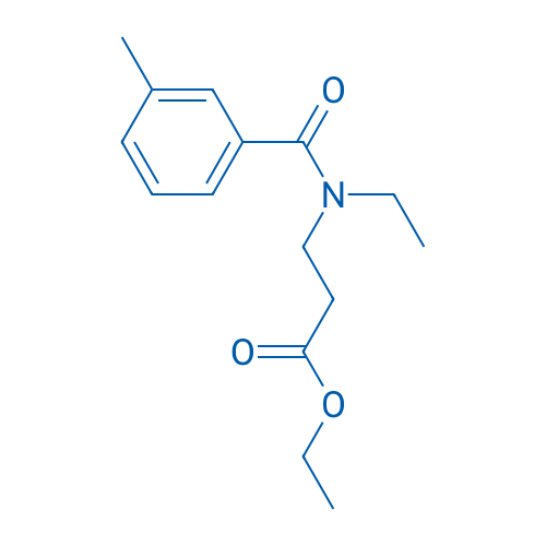 Ethyl 3-(N-ethyl-3-methylbenzamido)propanoate 250mg