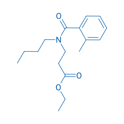 Ethyl 3-(N-butyl-2-methylbenzamido)propanoate 250mg