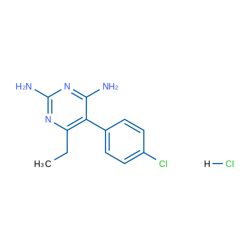 5-(4-Chlorophenyl)-6-ethylpyrimidine-2,4-diamine hydrochloride 1g