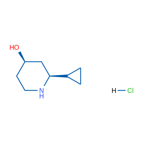 (2S,4R)-2-Cyclopropylpiperidin-4-ol hydrochloride 1g