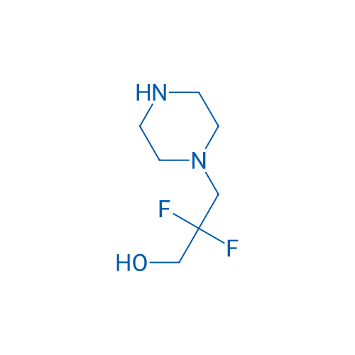 2,2-Difluoro-3-(piperazin-1-yl)propan-1-ol 1g